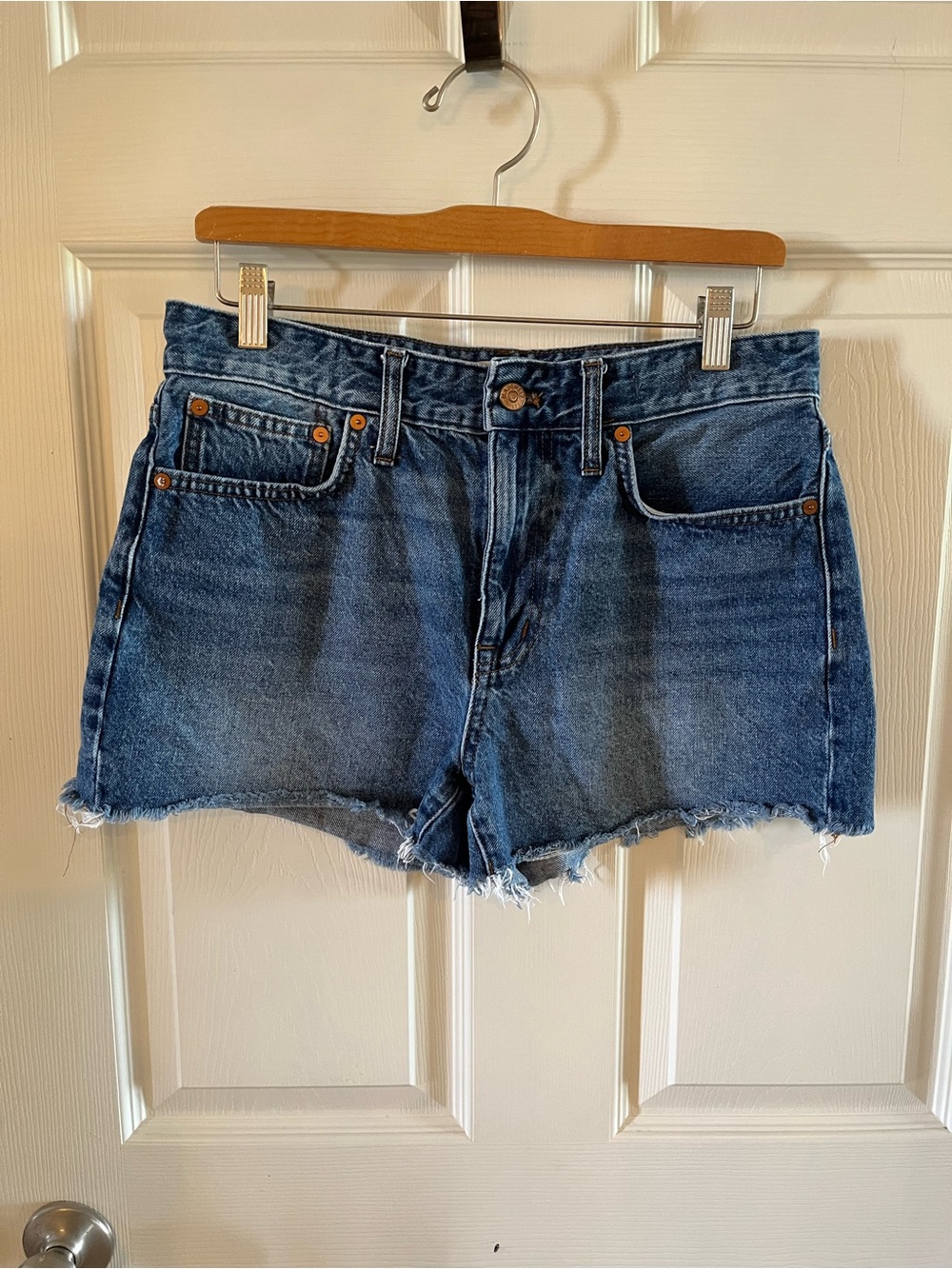 Madewell Relaxed Denim Shorts, Size 27